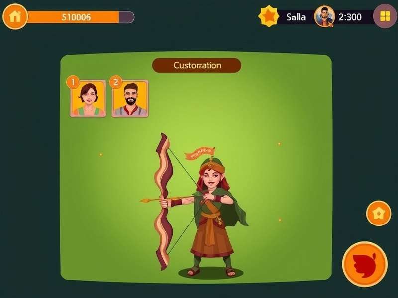 Hindustan Archery Pro character customization